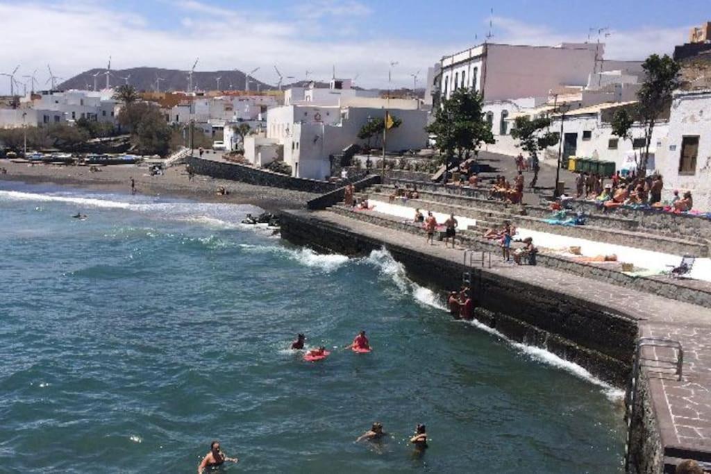 Apartamento Con Vistas Al Mar El Poris Poris de Abona Luaran gambar